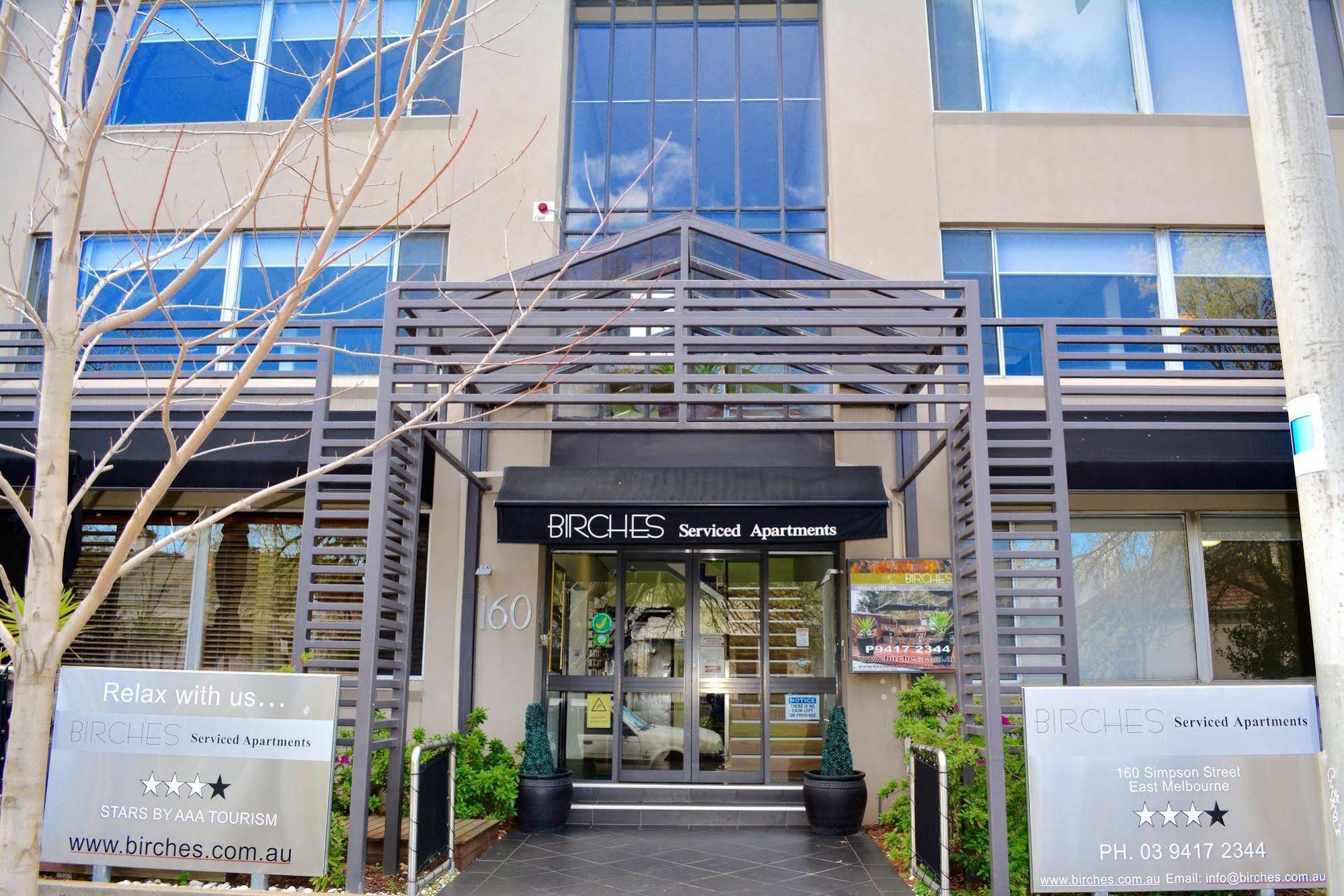 Birches Serviced Apartments Melbourne Exterior photo